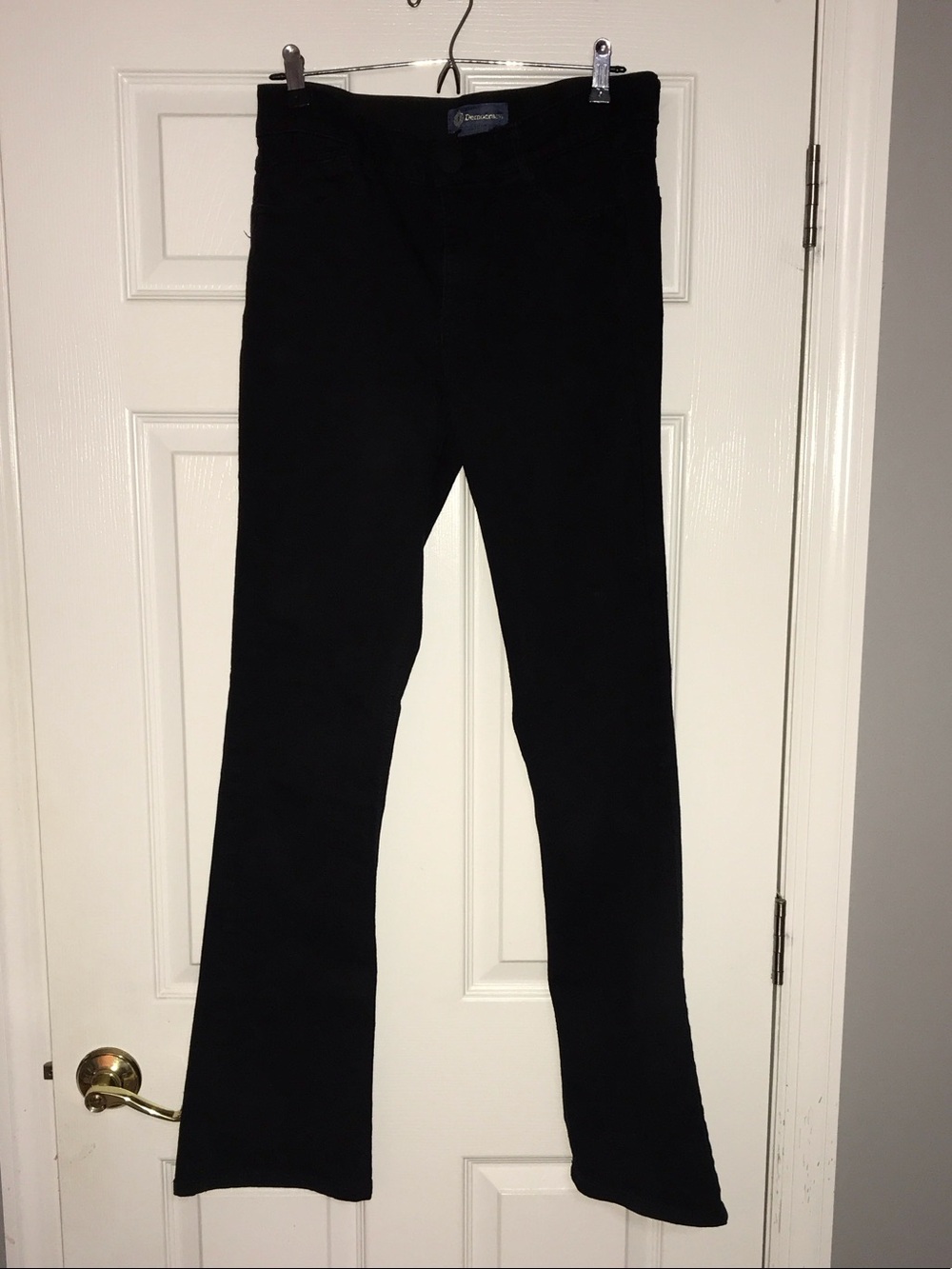 Democracy Black Flare Jeans for Women